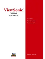 Предварительный просмотр 1 страницы ViewSonic VA702mb User Manual