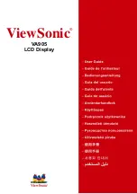 ViewSonic VA905 User Manual предпросмотр