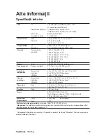 Preview for 18 page of ViewSonic VA916g (Romanian) Manual De Utilizare