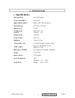 Preview for 5 page of ViewSonic VA930-1 VLCDS24020-1W Service Manual
