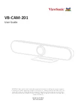 ViewSonic VB-CAM-201 User Manual предпросмотр