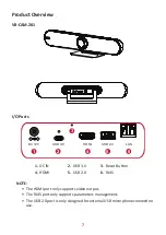 Предварительный просмотр 7 страницы ViewSonic VB-CAM-201 User Manual