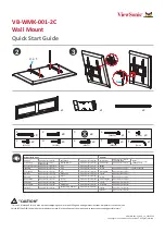 Предварительный просмотр 2 страницы ViewSonic VB-WMK-001-2C Quick Start Manual