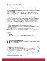 Preview for 2 page of ViewSonic VC310 User Manual