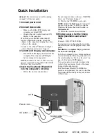 Предварительный просмотр 5 страницы ViewSonic VE510B - 15" LCD Monitor User Manual