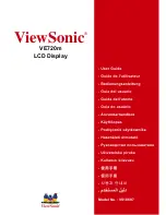 Предварительный просмотр 1 страницы ViewSonic VE720m User Manual