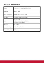 Preview for 8 page of ViewSonic VFA770W-10 User Manual