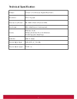 Preview for 8 page of ViewSonic VFA770w User Manual