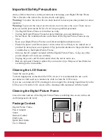 Предварительный просмотр 5 страницы ViewSonic VFD1028w User Manual