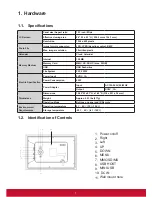 Preview for 7 page of ViewSonic VFD1028w User Manual