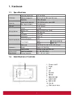 Preview for 7 page of ViewSonic VFD1078w User Manual