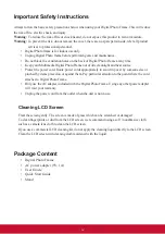 Preview for 5 page of ViewSonic VFD875 User Manual