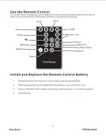 Preview for 7 page of ViewSonic VFM1034W User Manual