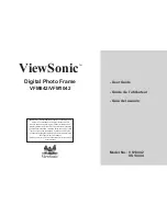 Предварительный просмотр 1 страницы ViewSonic VFM1042 User Manual