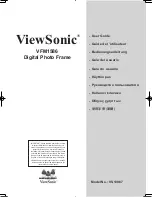 Preview for 1 page of ViewSonic VFM1586 User Manual