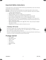 Preview for 5 page of ViewSonic VFM1586 User Manual