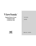 Preview for 1 page of ViewSonic VFM735W-52G User Manual