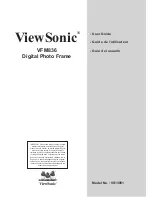 Preview for 1 page of ViewSonic VFM836 User Manual