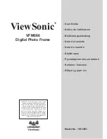 Предварительный просмотр 1 страницы ViewSonic VFM886 User Manual