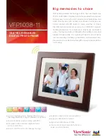 ViewSonic VFP1038-11 Datasheet предпросмотр