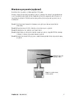 Предварительный просмотр 10 страницы ViewSonic VG2227WM - 22" LCD Monitor (Romanian) User Manual