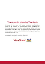 Предварительный просмотр 2 страницы ViewSonic VG2235m User Manual