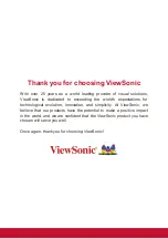 Preview for 2 page of ViewSonic VG2438Sm User Manual