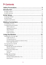 Preview for 5 page of ViewSonic VG2440V User Manual