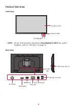 Предварительный просмотр 8 страницы ViewSonic VG2448-H2 User Manual