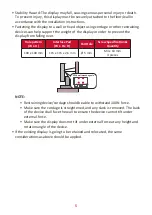 Предварительный просмотр 5 страницы ViewSonic VG2740V User Manual