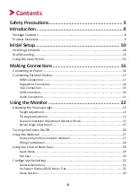 Preview for 6 page of ViewSonic VG2740V User Manual