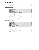 Preview for 2 page of ViewSonic VG700 - 17" LCD Monitor User Manual