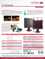 Предварительный просмотр 2 страницы ViewSonic VG932m-LED Specifications