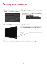 Preview for 25 page of ViewSonic ViewBoard IFP9850-3 User Manual