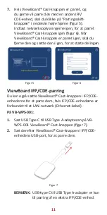 Предварительный просмотр 11 страницы ViewSonic ViewBoard VB-WPS-001 User Manual