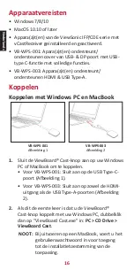 Preview for 16 page of ViewSonic ViewBoard VB-WPS-001 User Manual