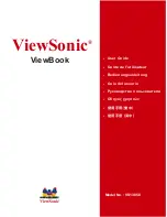 ViewSonic ViewBook VS13058 User Manual preview