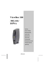 Предварительный просмотр 1 страницы ViewSonic ViewBox 100 User Manual