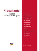 ViewSonic ViewDock PJ258D User Manual preview