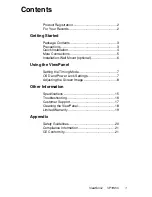 Preview for 2 page of ViewSonic ViewPanel VP180m User Manual