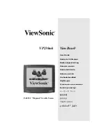 Предварительный просмотр 1 страницы ViewSonic ViewPanel VP230mb User Manual