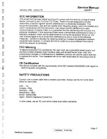 Preview for 4 page of ViewSonic ViewPanel VPA150-2 Service Manual