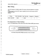 Предварительный просмотр 9 страницы ViewSonic ViewPanel VPD150 Service Manual