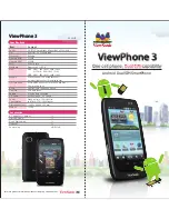 ViewSonic ViewPhone 3 User Manual preview