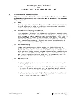 Preview for 4 page of ViewSonic VLCDS24728-1W Service Manual