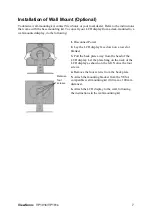 Предварительный просмотр 9 страницы ViewSonic VLCDS25973-2W User Manual