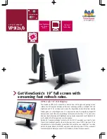 Предварительный просмотр 1 страницы ViewSonic VLCDS25973-4W Specification Sheet