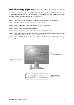 Preview for 9 page of ViewSonic VLED221WM - 22" LCD Monitor User Manual