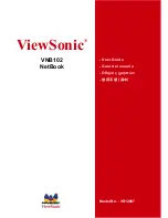 Предварительный просмотр 1 страницы ViewSonic VNB102 User Manual