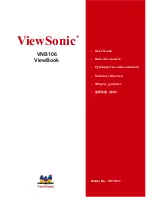 ViewSonic VNB106 User Manual preview